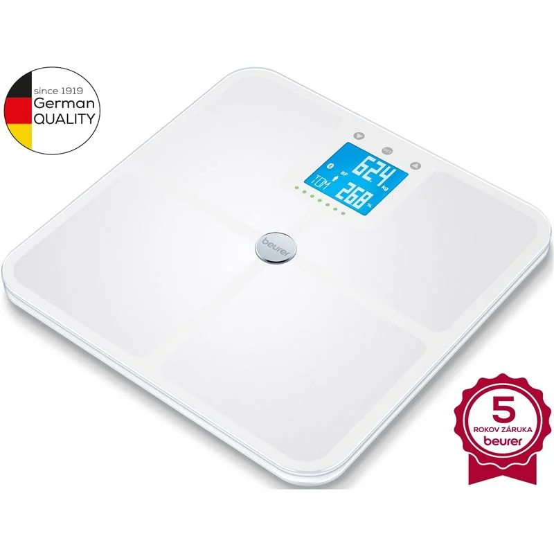 Beurer BF 950 diagnostická osobná váha, Bluetooth, biela 