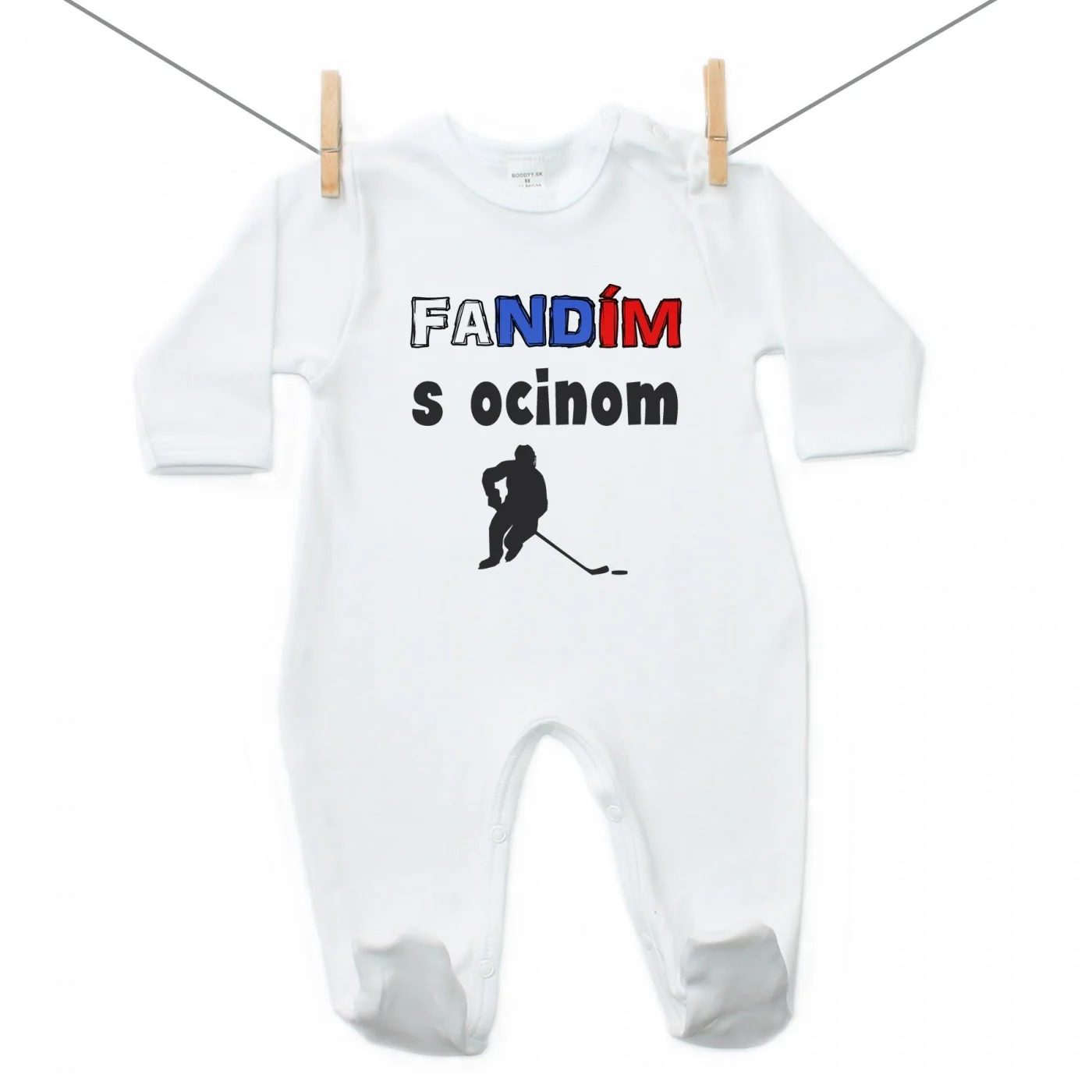Boodyy Overal Fandím s ocinom Veľkosť: 80
