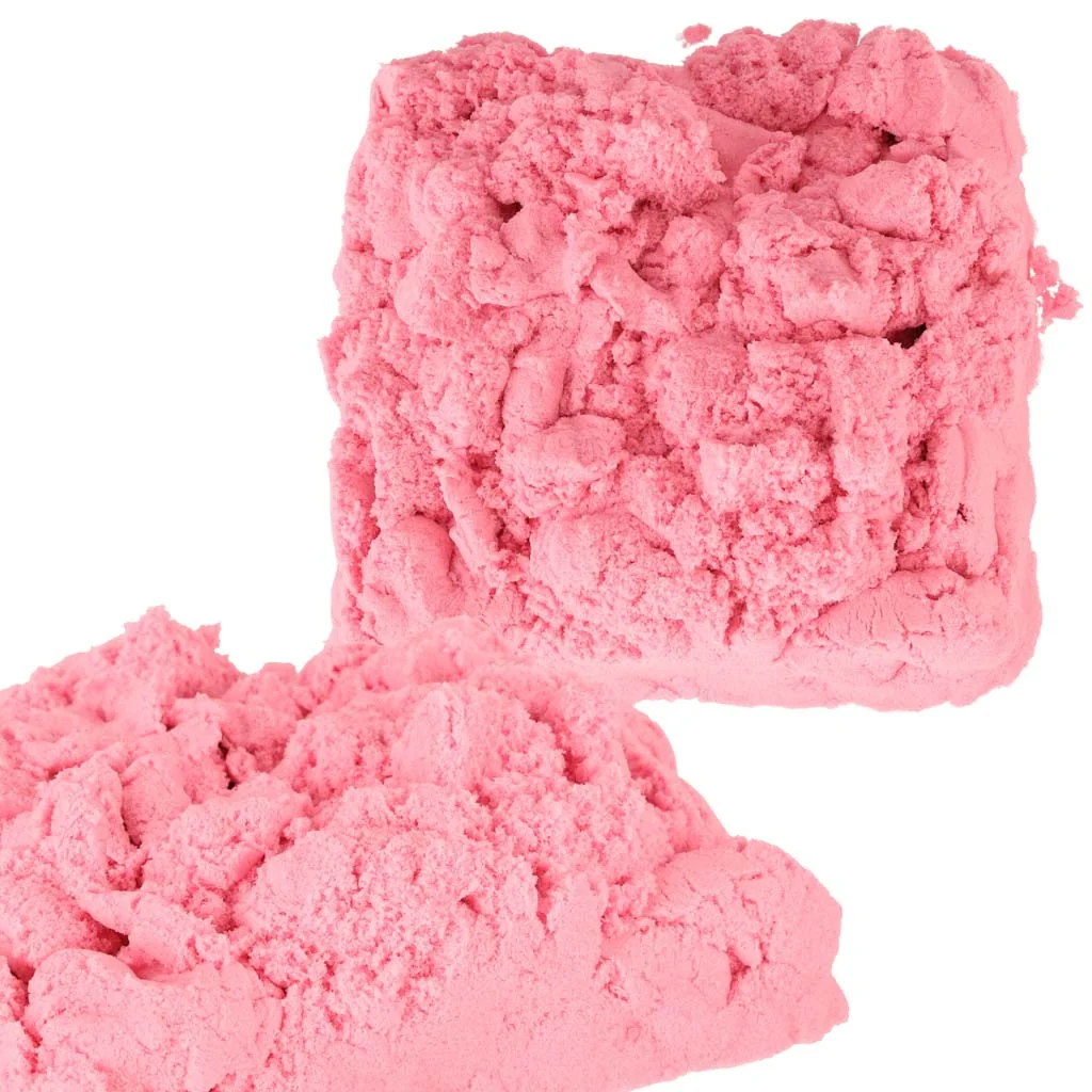 Kinetický piesok 1 kg – ružový, kreatívna hra