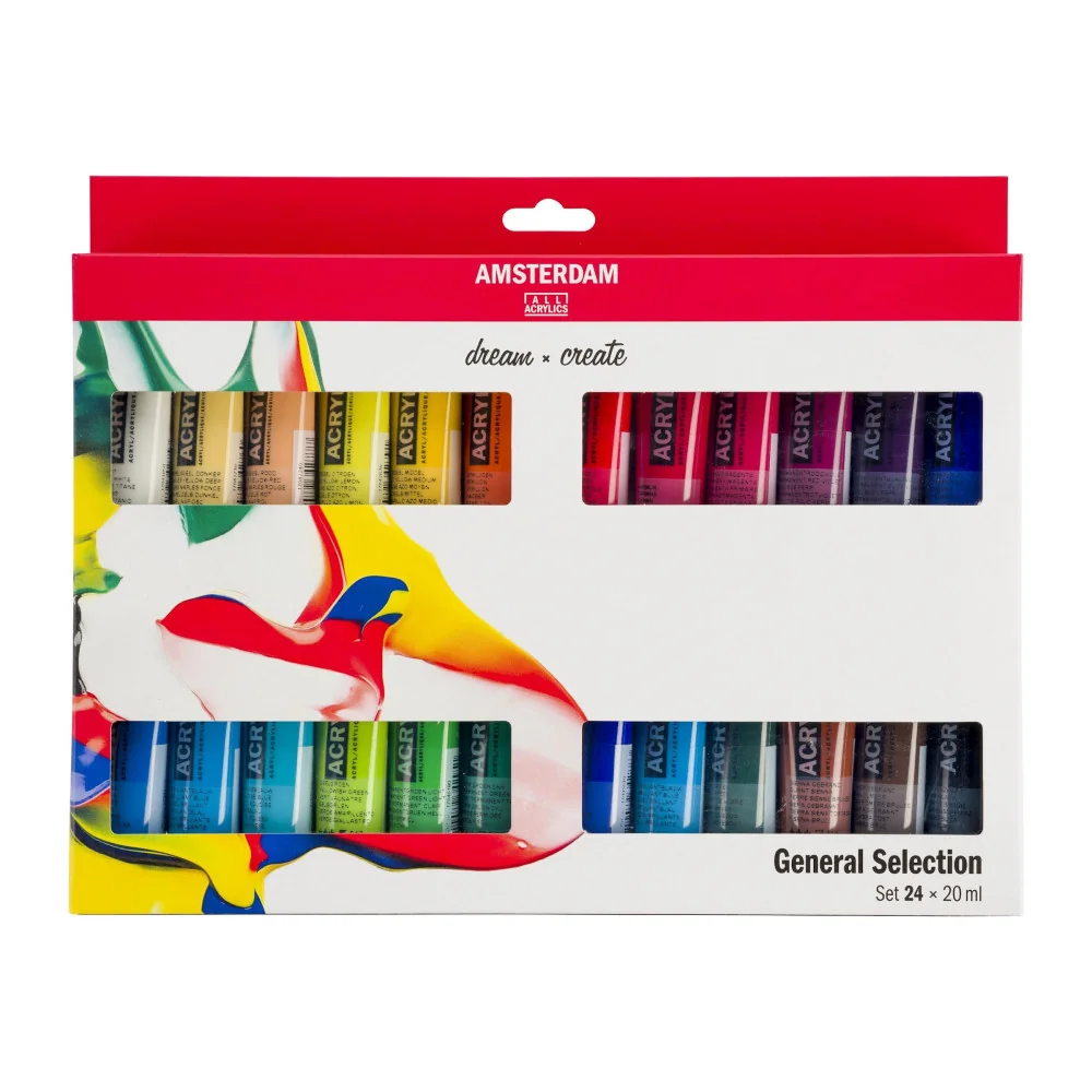 Amsterdam Standard Series akrylové farby 24x20ml-Amsterdam
