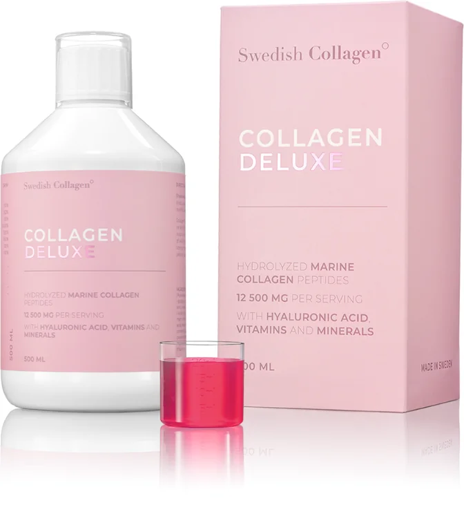 Collagen Deluxe hydrolyzovaný morský kolagén s HA 500 ml 1×500 ml, hydrolyzovaný kolagén