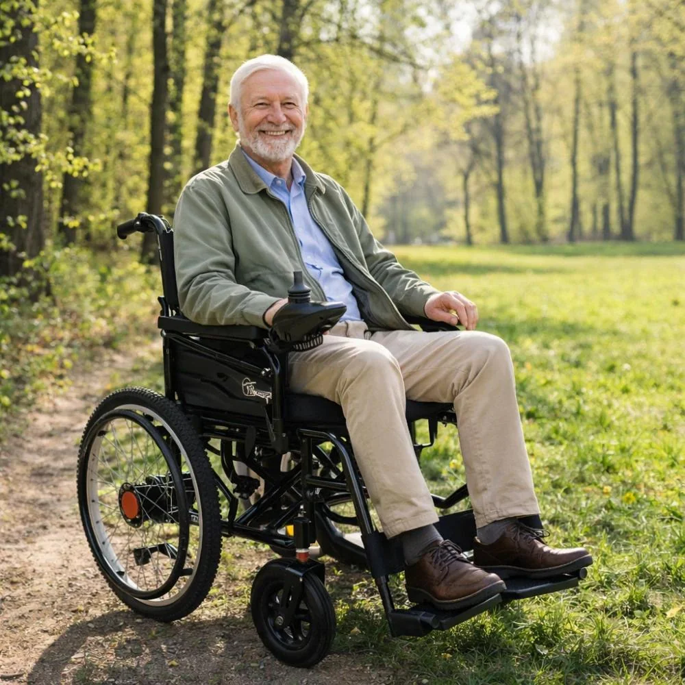 Elektrický invalidný vozík ELECTRIC-TIM I 15 km