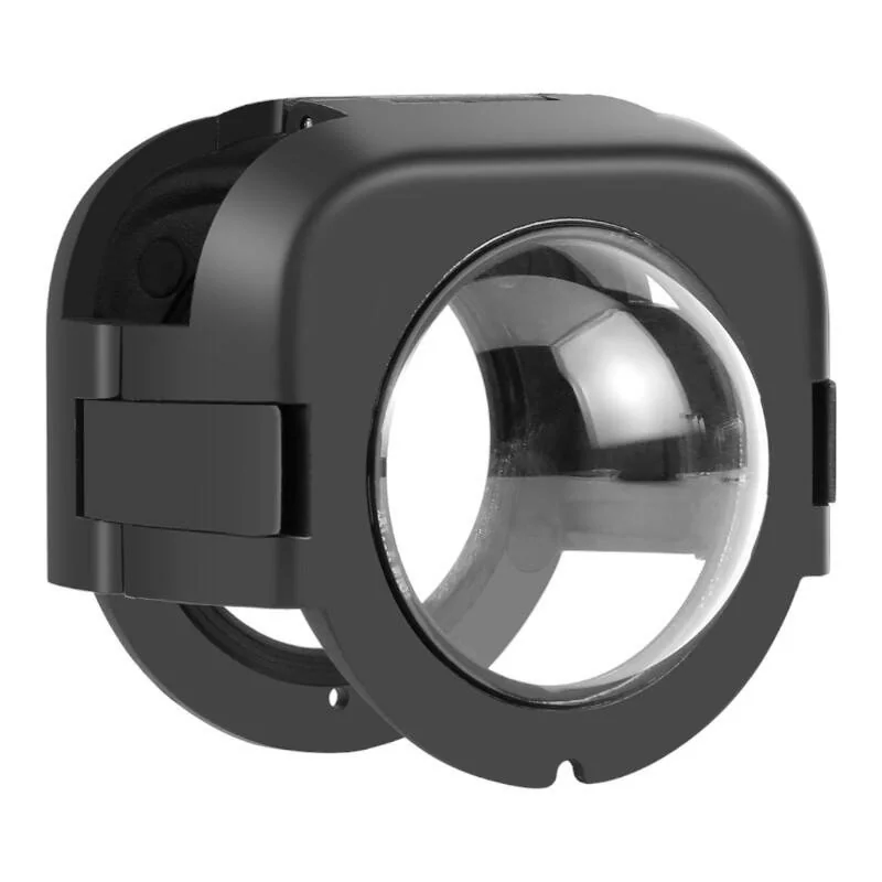 PULUZ Optical Glass ochranný kryt na objektív na Insta360 X4, čierny