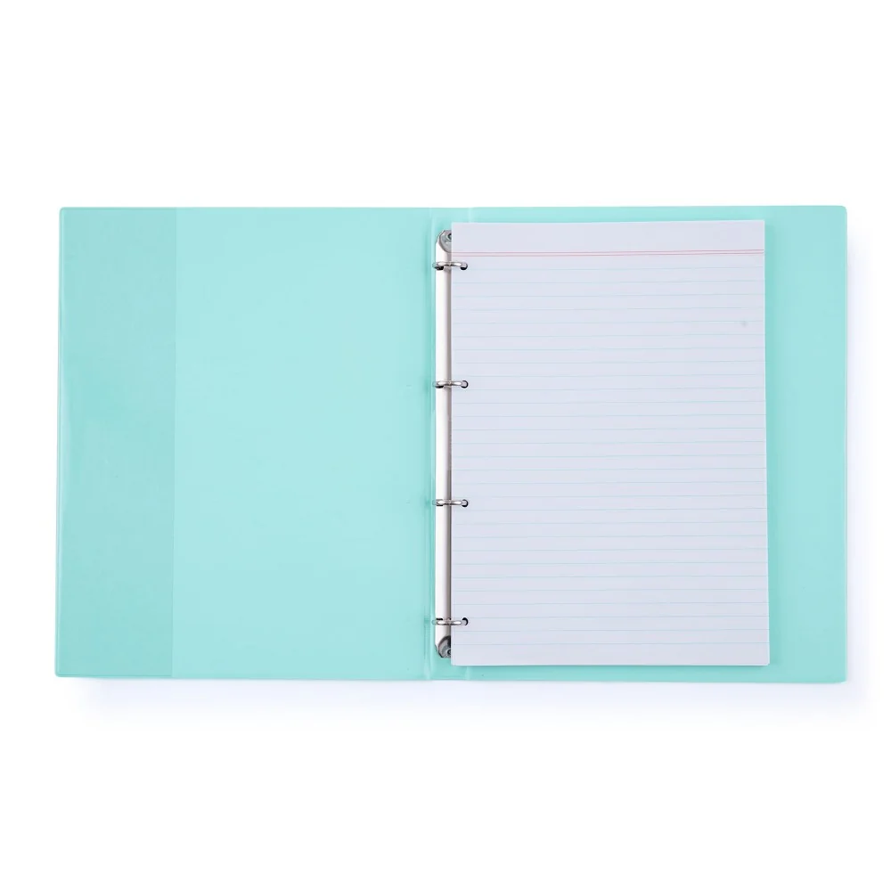 PASTELINi - krúžkový karis blok A4, PVC, zelený 100 listov, 4-kr.