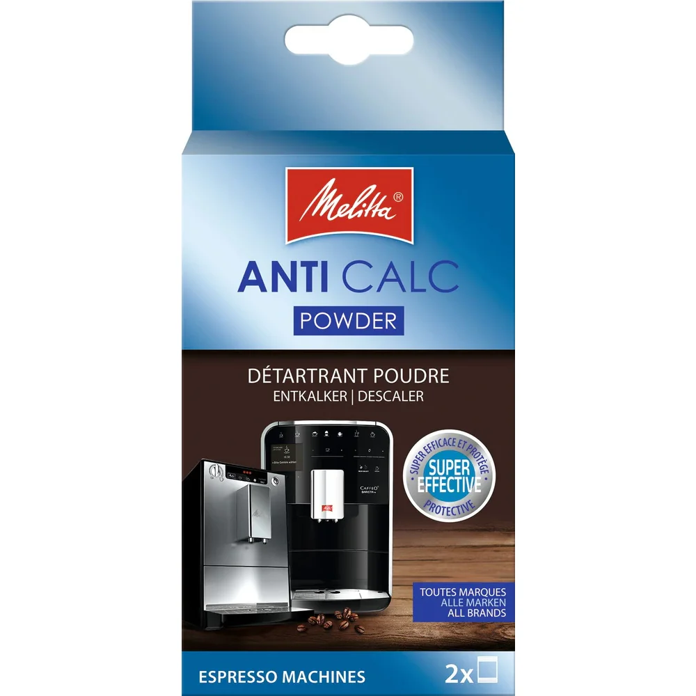 Melitta Anti Calc Odvápňovač 2x40g 1×1 ks