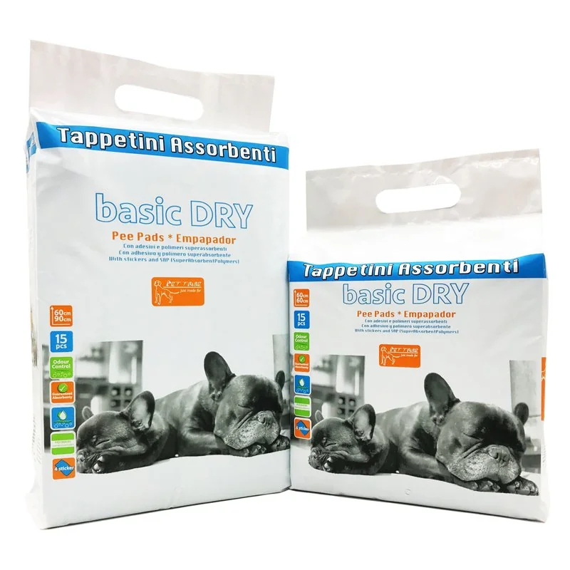 Absorbčné podložky pre psov Basic dry 50 ks, 60 x 60