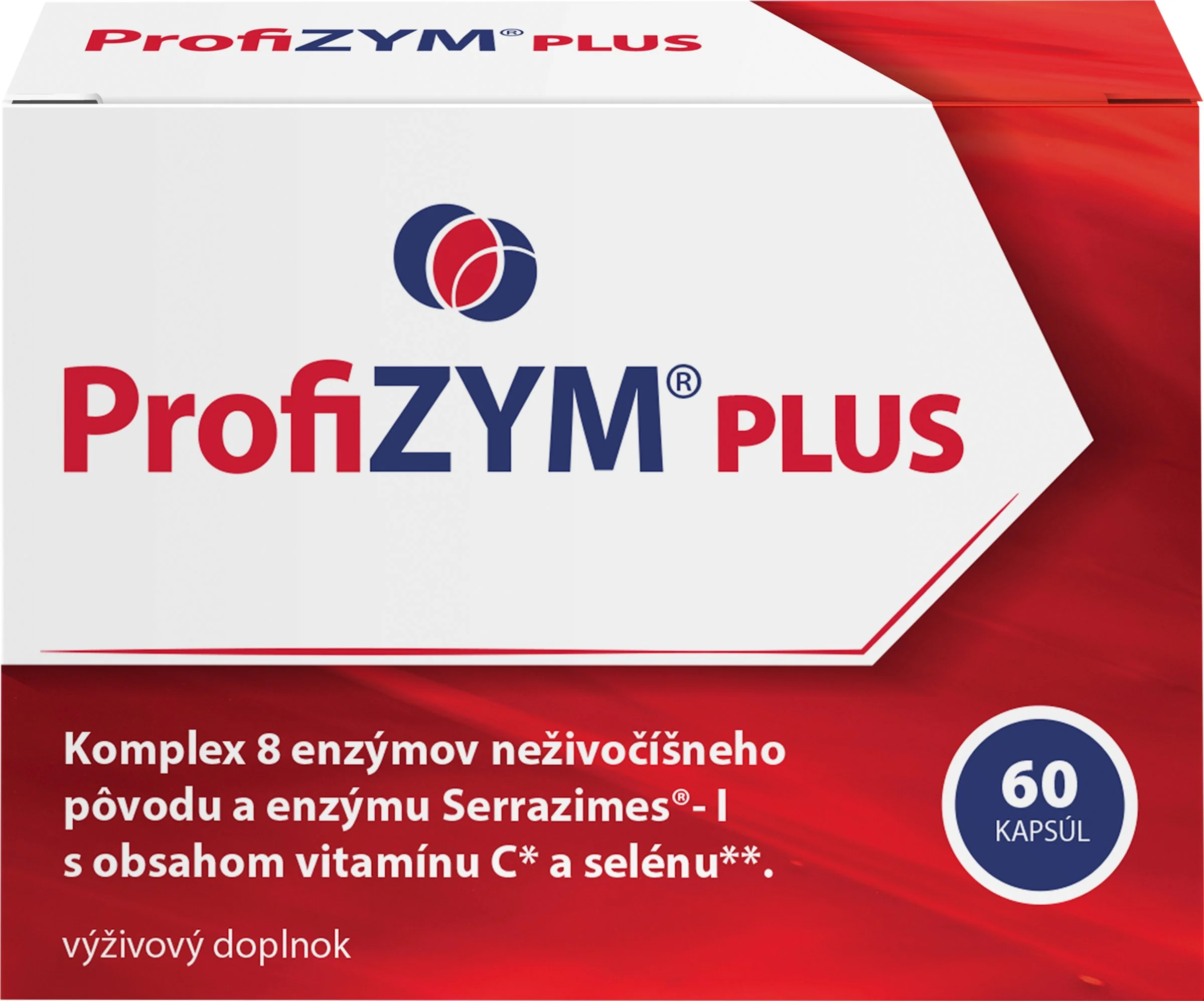 ProfiZYM Plus 1×60 cps, výživový doplnok