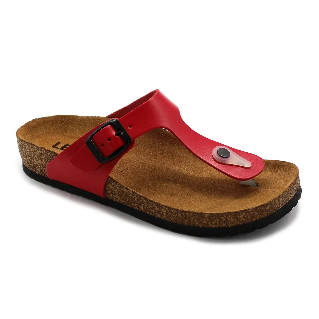 Leon 4080 Dámska zdravotná korková obuv 38 - 24,5cm, biela, 2,0 cm