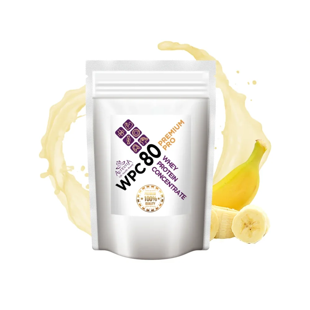 WPC 80 NUTRIWHEY™ proteín BANANA MULTIVITAMIN 1kg