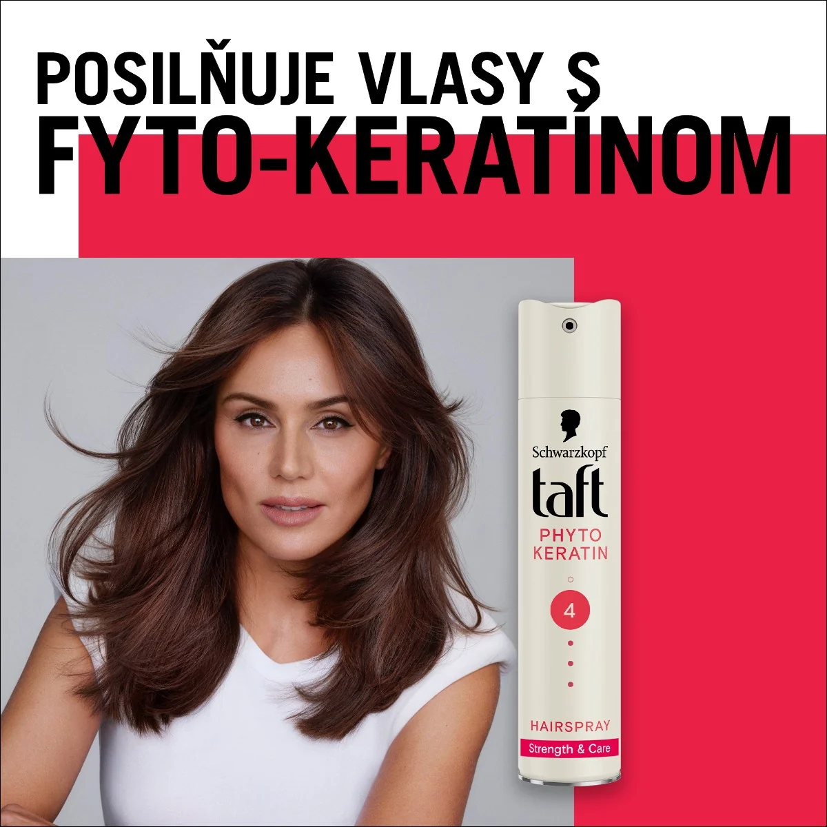 Schwarzkopf Taft Phyto-Keratin lak na vlasy 1×250 ml, lak na vlasy