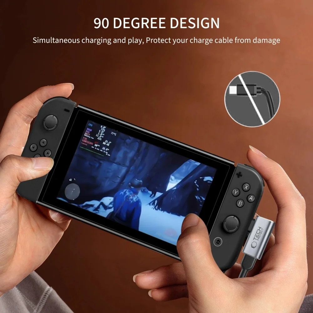 Tech-Protect Ultraboost AA01 adaptér USB-C, šedý