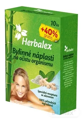 Herbalex Bylinné náplasti na očistu organizmu