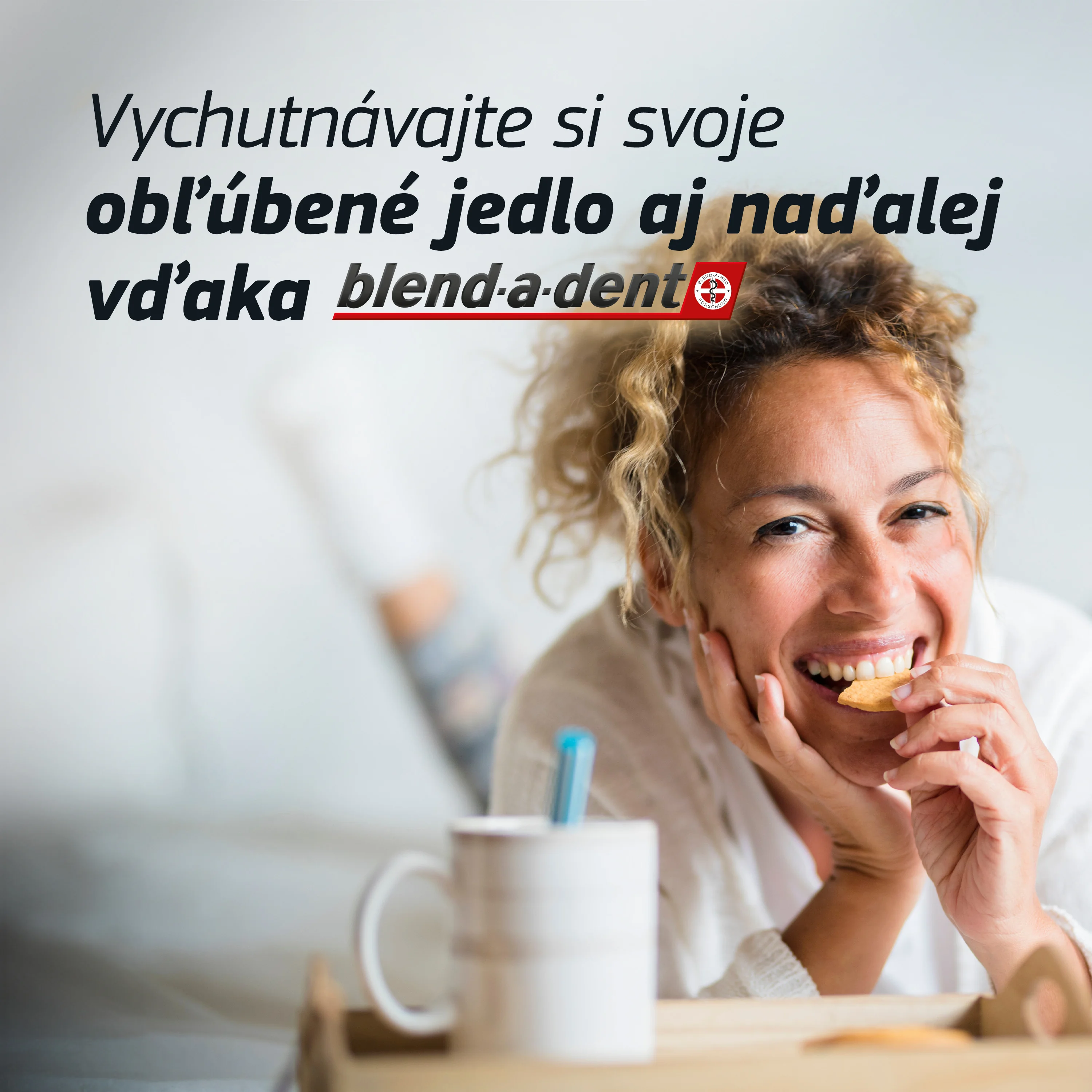 Blend-a-dent Plus Unbeatable Bite fixačný krém na zubné protézy 40 ml