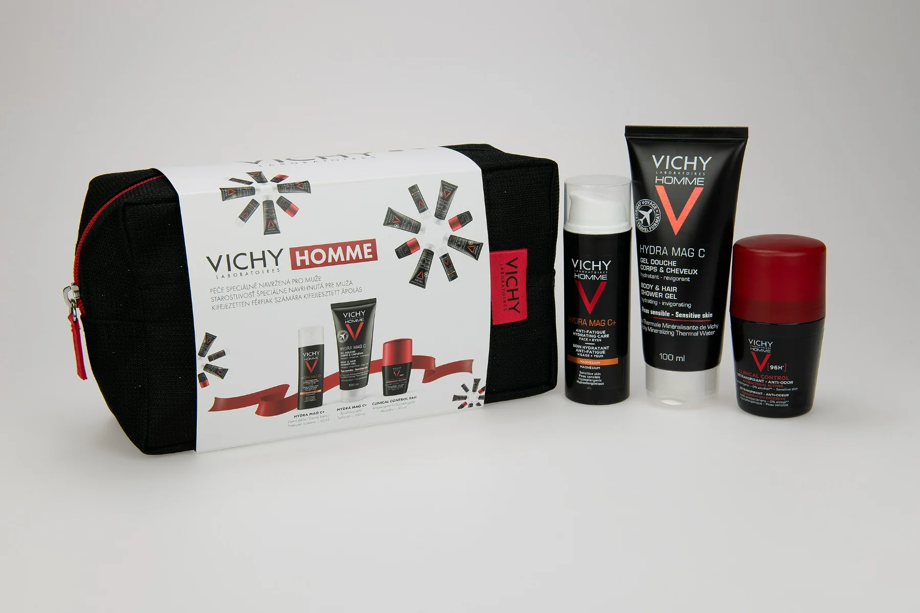 VIchy Homme Hydra Mag C Xmas 1×1 set, vianočný balíček