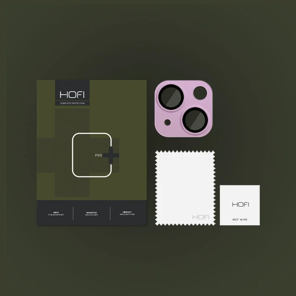 HOFI Fullcam Pro+ ochranné sklo na kameru na iPhone 14 / 14 Plus, fialové ové