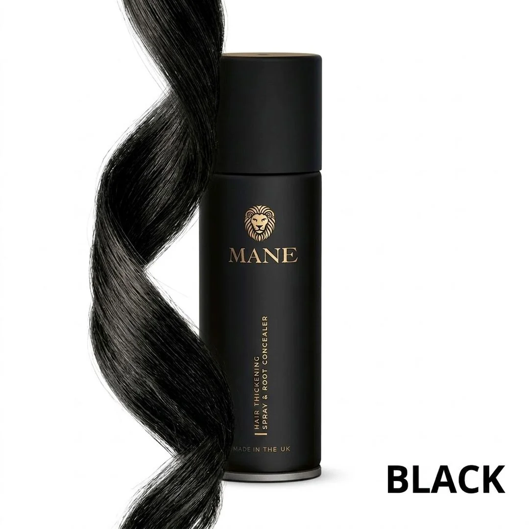 Zahusťovač pre okamžité zahustenie vlasov + FIXÁTOR Čierna (Black)