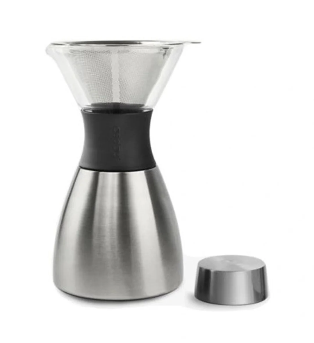 Pour Over - strieborný Kávovar