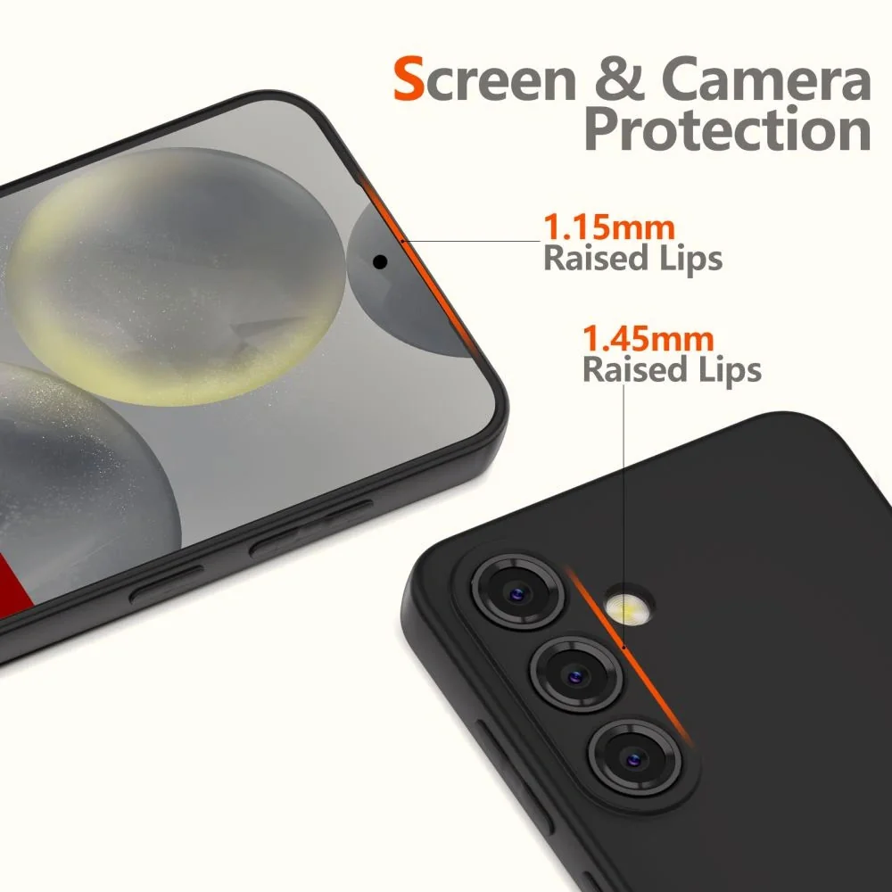 Tech-Protect Icon kryt na Samsung Galaxy S25 FE, čierny