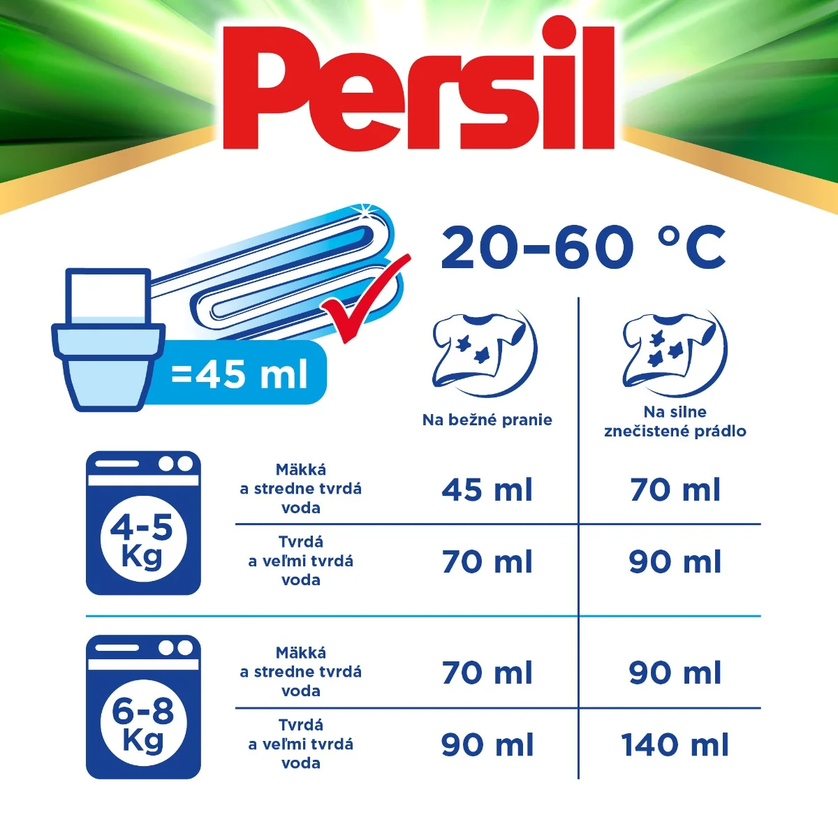 Persil prací gél Universal 66 praní, 2,97 l 1×2970 ml, prací gél