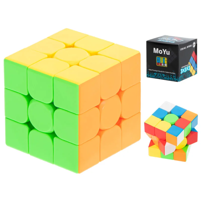 MoYu logická kocka 3×3 – 5,5 cm (rýchla kocka)