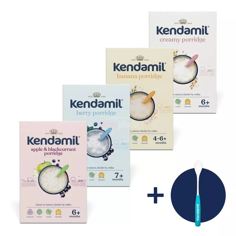 Kendamil Variácie mliečnych kaš 4×150 g, mliečna kaša