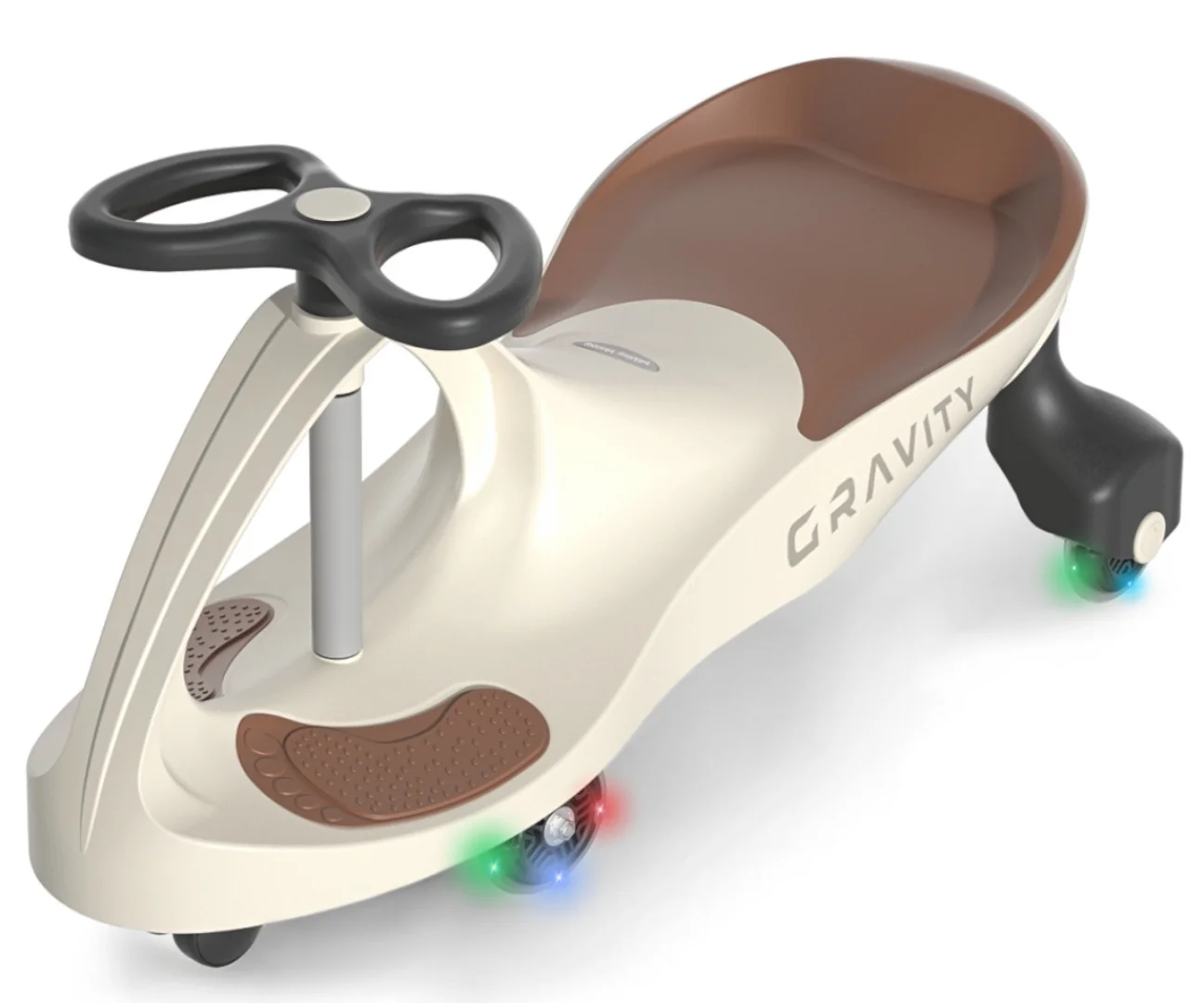 Detské gravitačné odrážadlo Gravity Milly Mally beige brown