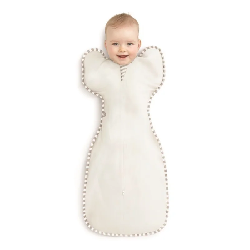 Love To Dream Swaddle UP - Zavinovačka, veľkosť S, krémová 1 FÁZA Organic, 0-3m, 3-6kg