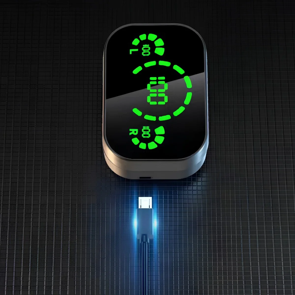 Bezdrôtové Bluetooth slúchadlá - Čierna