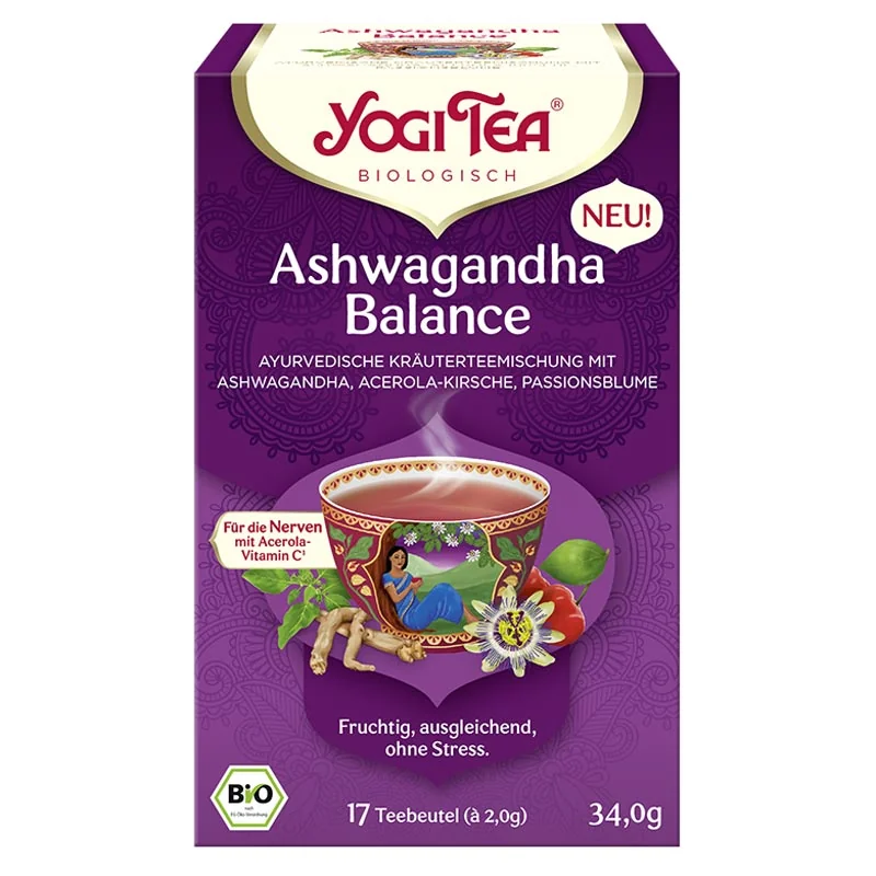 Yogi Tea Ashwagandha Balance ajurvédsky čaj 17 x 2 g