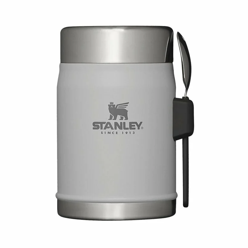 Stanley termoska The Legendary Food Jar + Spork 400ml, šedá