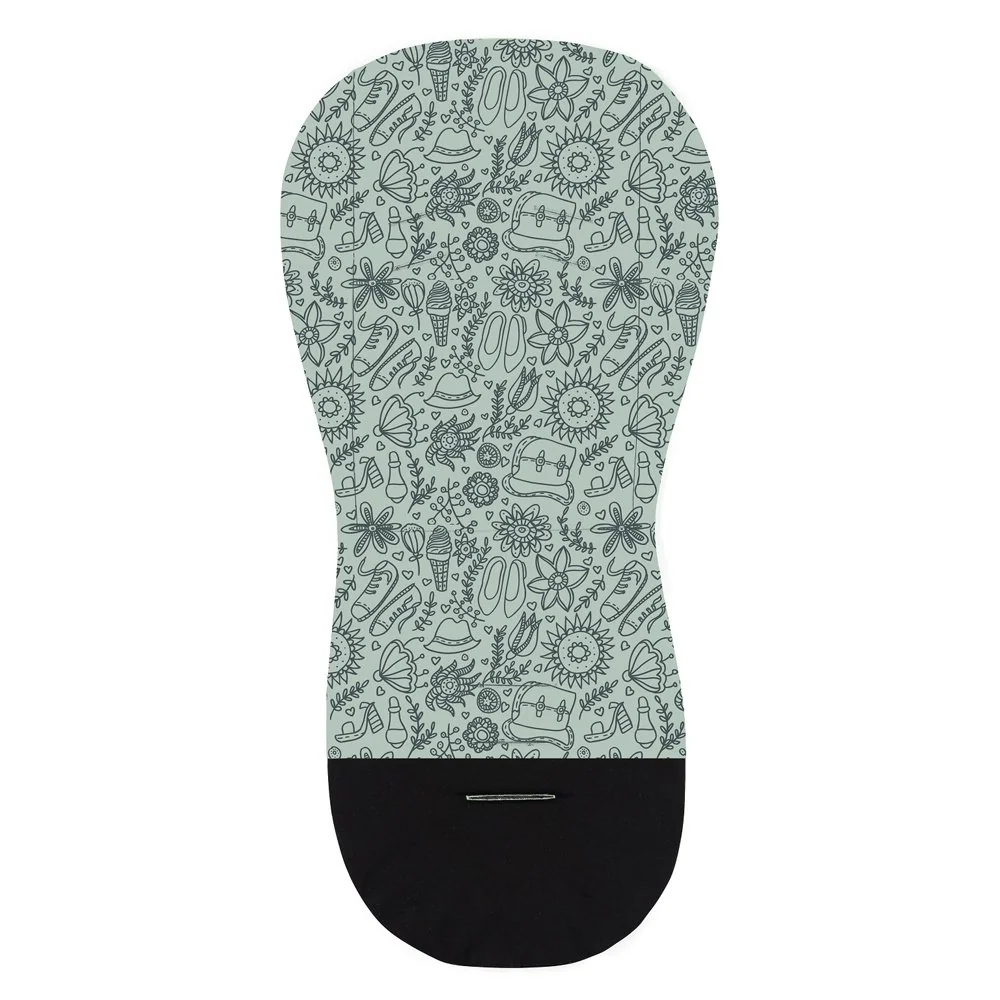 Vložka do kočíka Foamy Green Hipster 