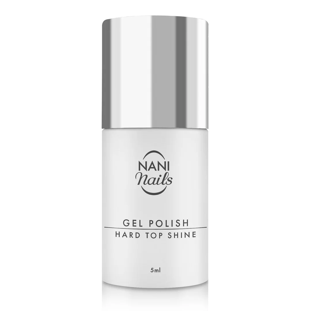 Hard Top Shine – vrchný lak s vysokým leskom 5 ml, UV/LED gél lak