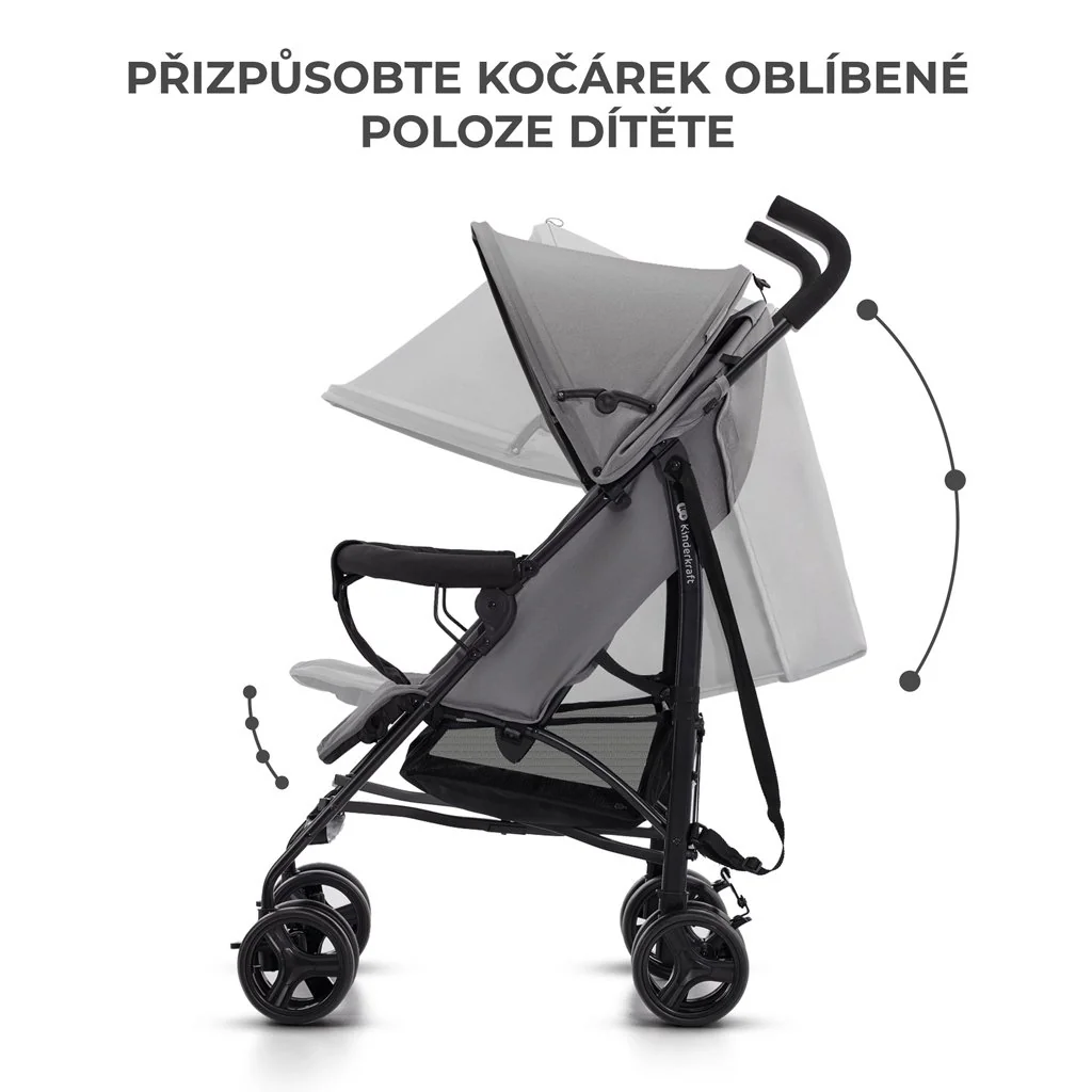 Kočík golfový Tik Stone grey