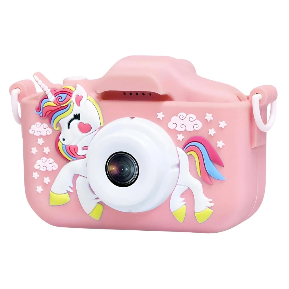 MG X500 Unicorn detský fotoaparát + 32GB karta, ružový