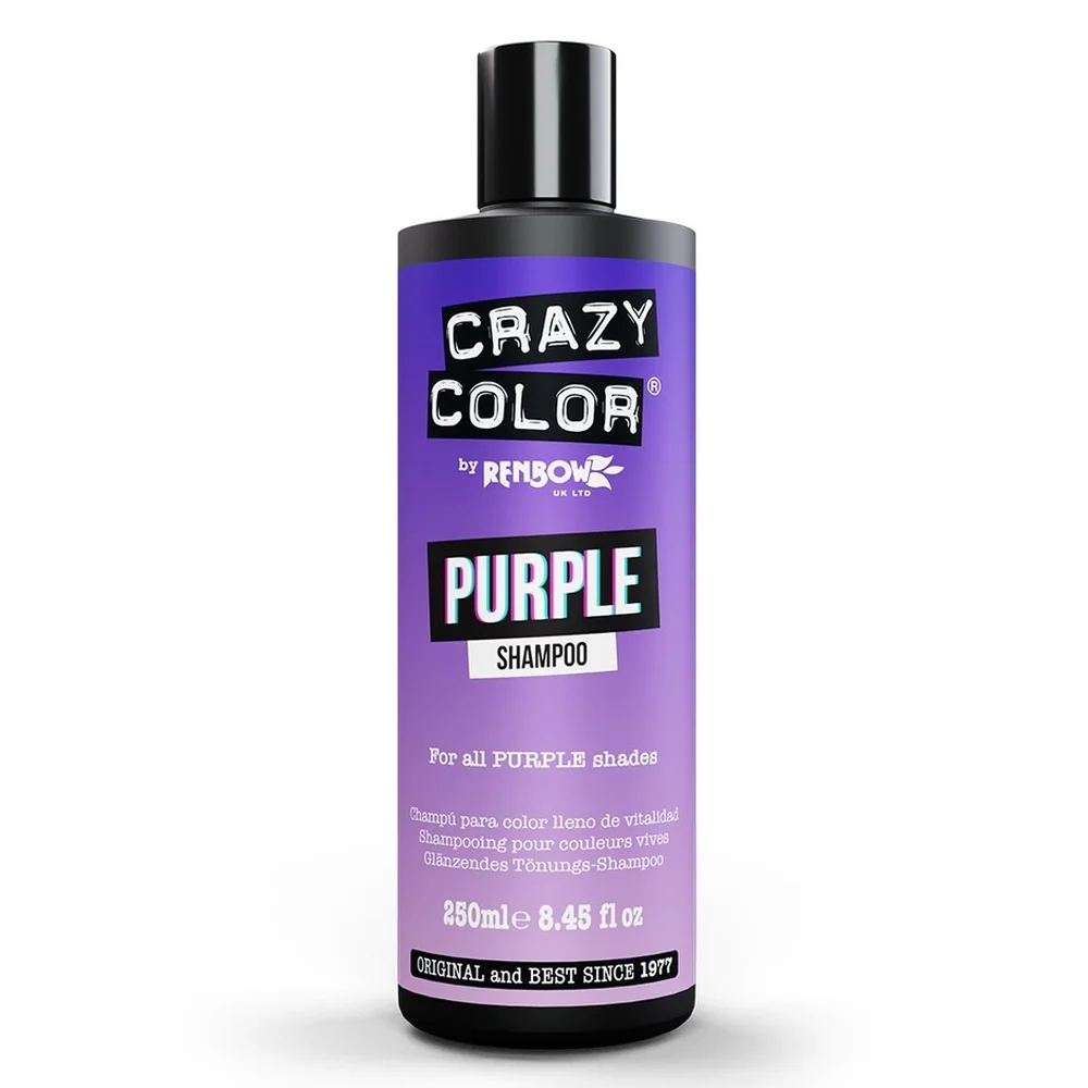 Global Crazy Color šampón na vlasy Purple 250ml