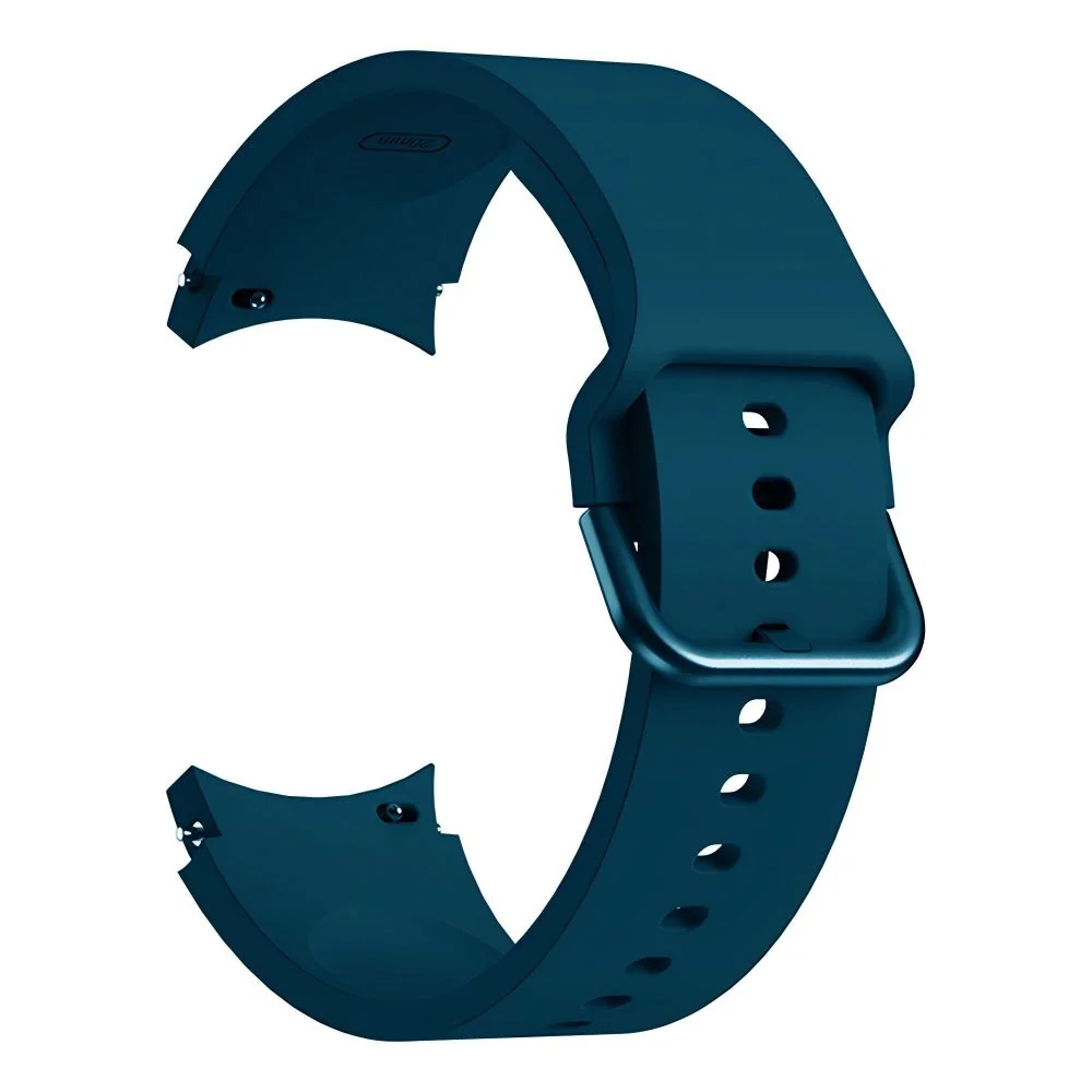 Tech-Protect Silicone remienok na Samsung Galaxy Watch 4 / 5 / 5 Pro / 6 / 7 / FE, montego blue