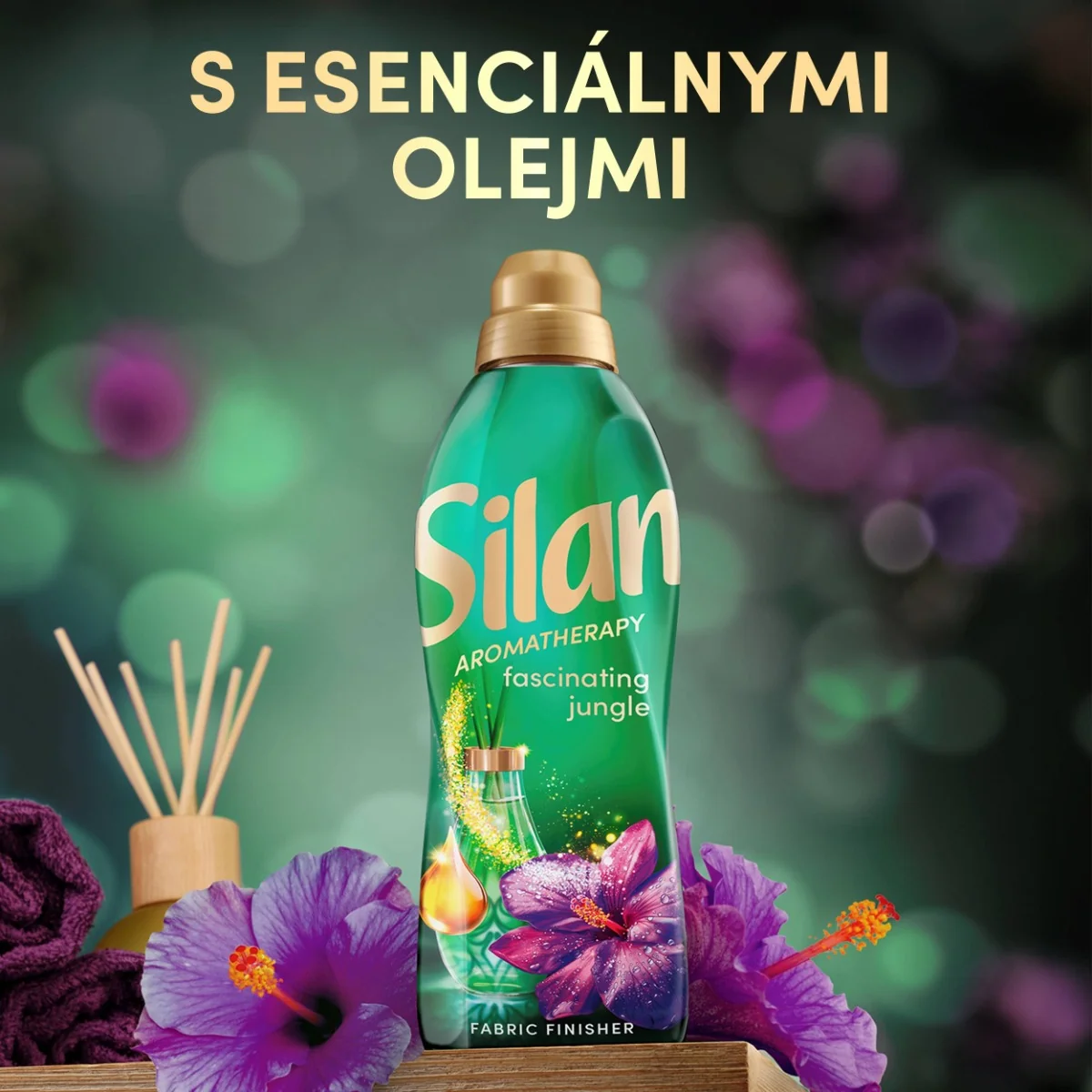 Silan AT aviváž Fascinating Jungle 50 praní, 1,1 l 1×1100 ml, aviváž