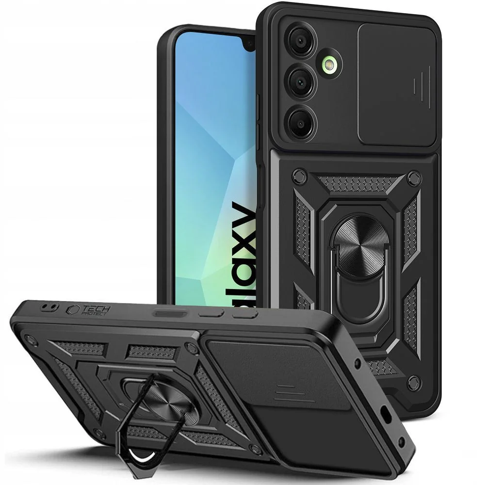 Tech-Protect Camshield kryt na Samsung Galaxy A26 5G, čierny