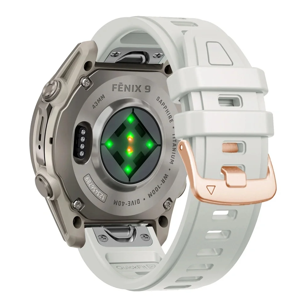 Tech-Protect Silicone remienok Garmin QuickFit 20mm, fog grey