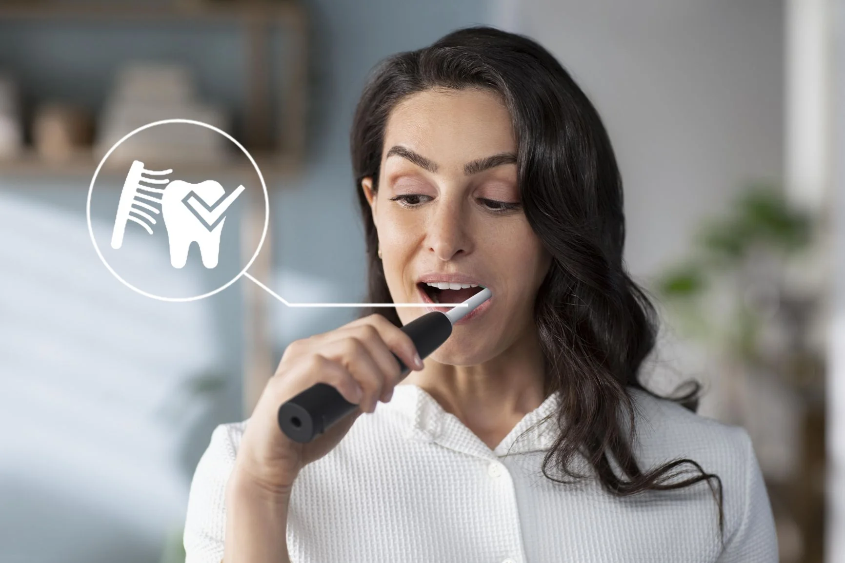 Philips Sonicare 3100 HX3671/14, čierna 1×1 ks, elektrická zubná kefka