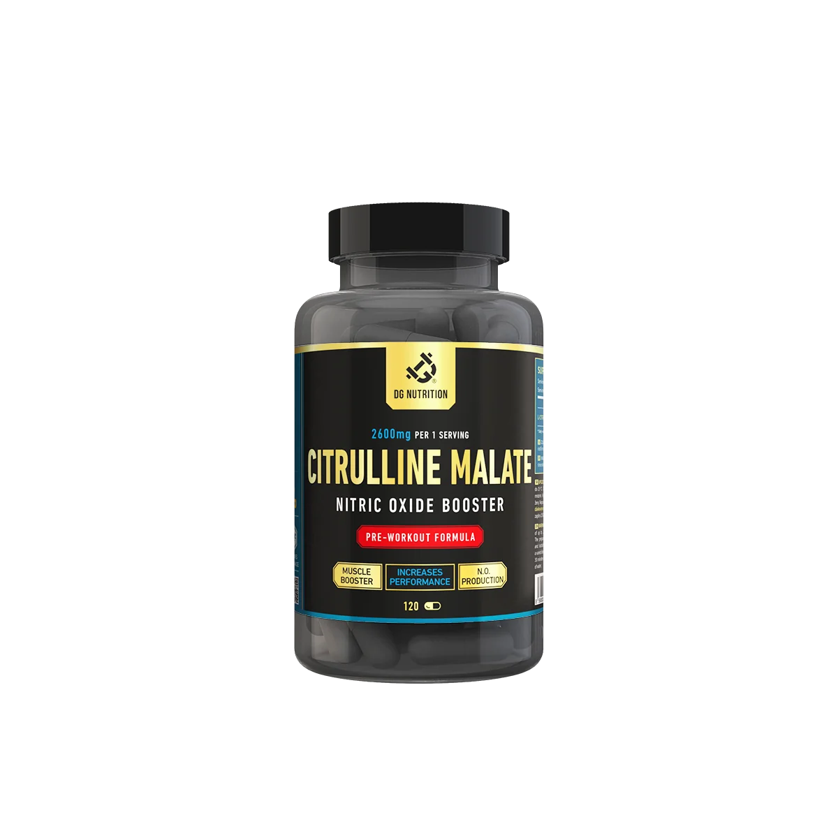 CITRULLINE MALATE  120 caps