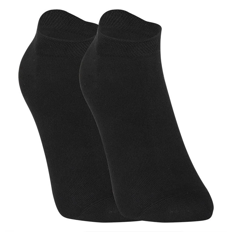 10PACK ponožky nízke bambusové čierne (10HBN960) XL