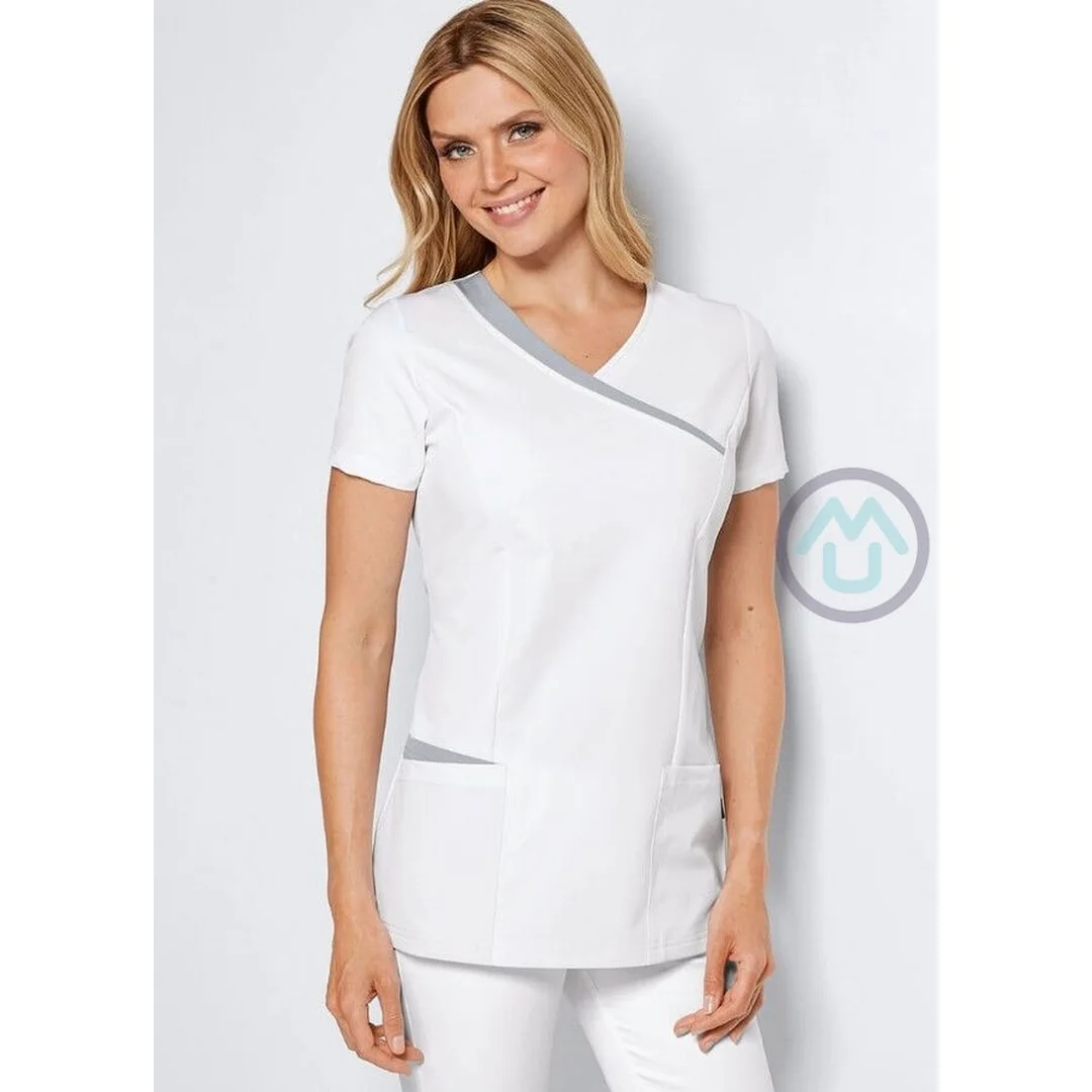 Dámska blúza ACTIVE STRETCH - biela 3XL