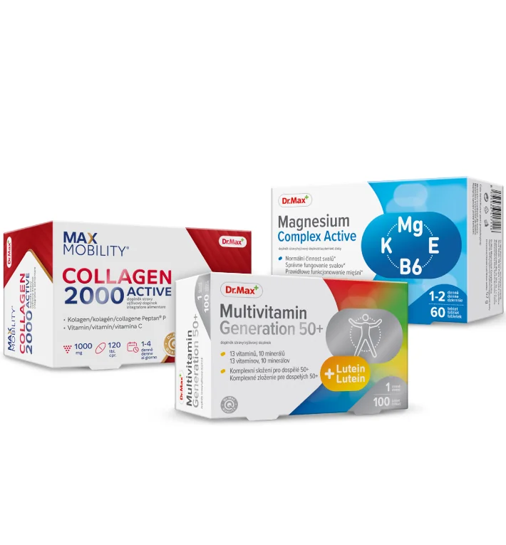 Dr. Max Vianočný balíček pre seniorov 1×1 set, vianočný balíček