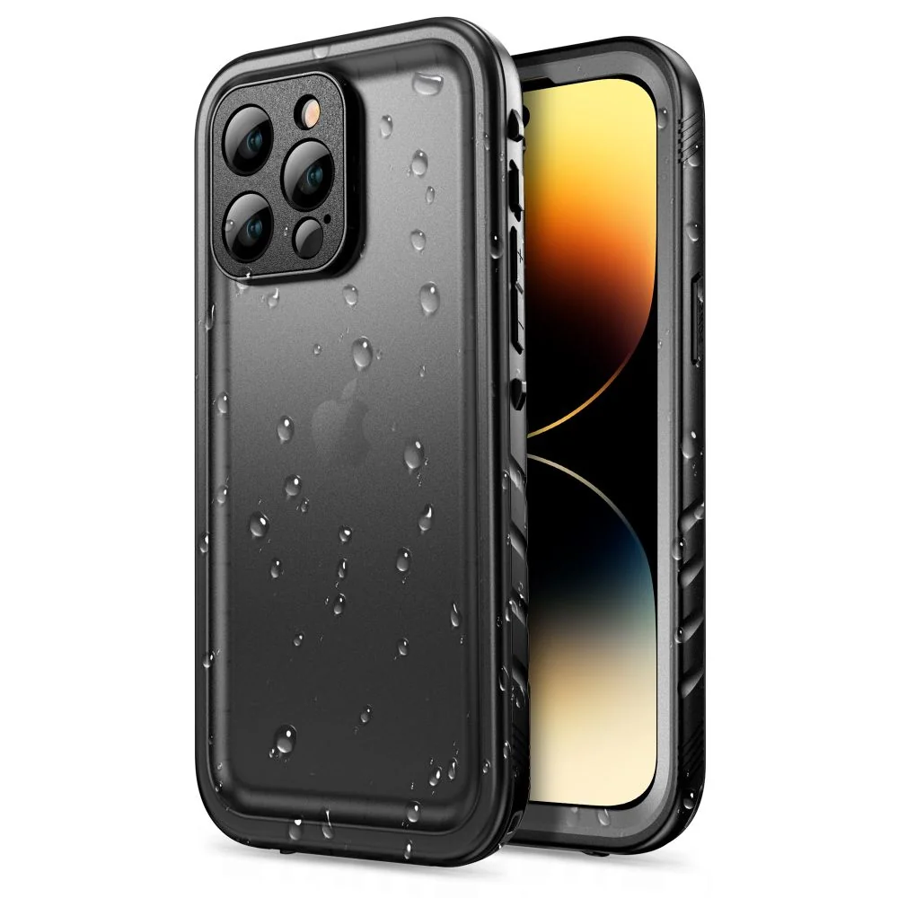 Tech-Protect ShellBox IP68 kryt na iPhone 14 Pro Max, čierny