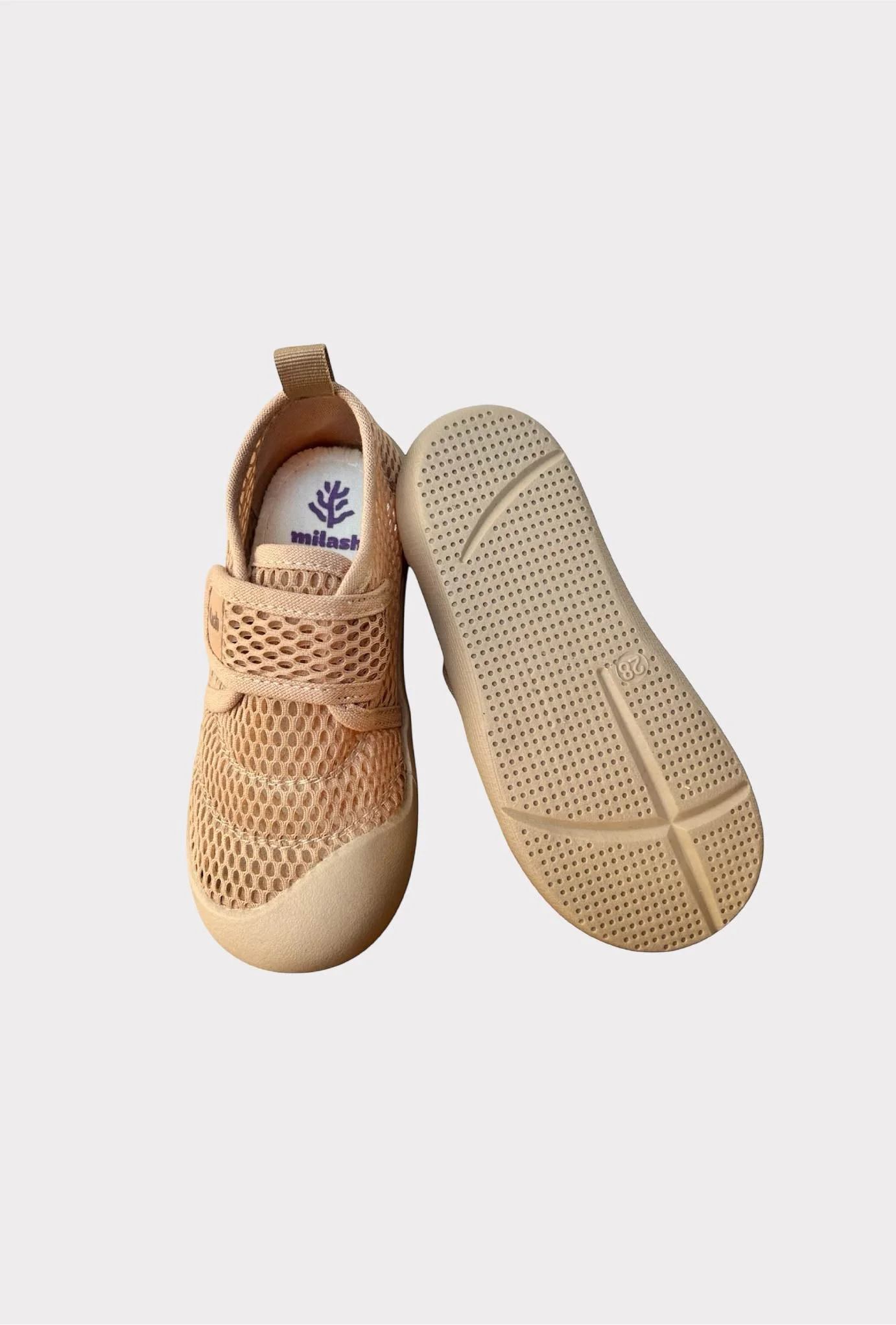 Milash tenisky FUN shoes - URBAN podrážka - pieskové Veľkosť: 25 (VD: 16.2 cm)