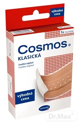 COSMOS KLASICKÁ Textilná náplasť 1×1 ks, nedelená náplasť