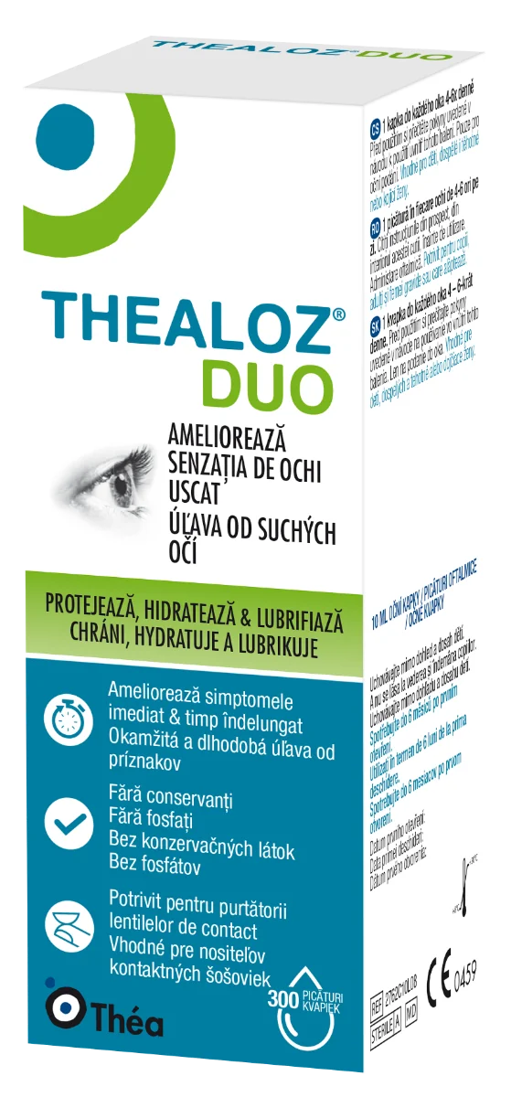 Thealoz Duo 1×10 ml, očné kvapky