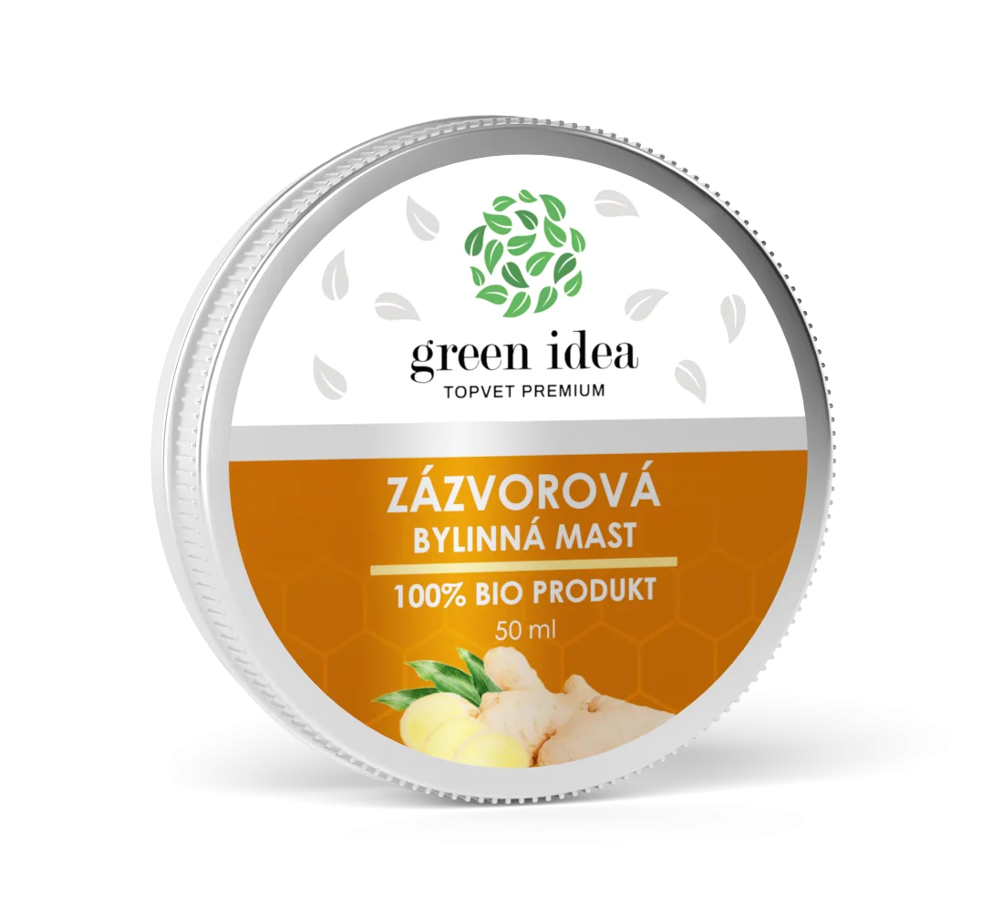Zázvorová masť 50 ml - Green idea