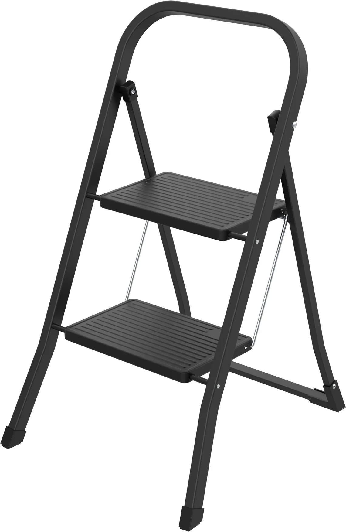 Strend Pro schodíky MINIFERO, 1 ks Oceľové, 2 stupienky, max. 125 kg